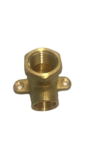 1/2" C x 1/2" FIP DROP EAR ELBOW, Brass Elbow Fitting (pack of 5)